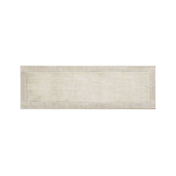 Cotton Bath Rug 24x72 inch, 3000 GSM Reversible Tufted Rug