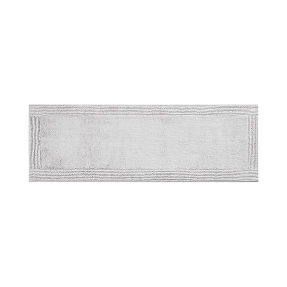 Cotton Bath Rug 24x72 inch, 3000 GSM Tufted Reversible Bathroom Rug