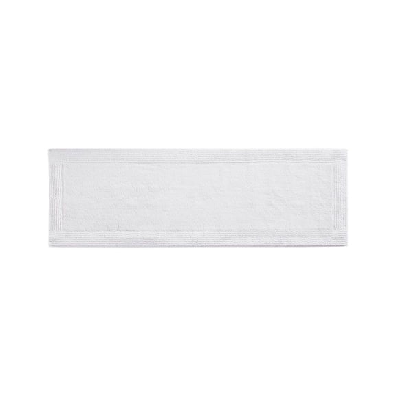 Cotton Bath Rug 3000 GSM, Reversible Tufted Bath Mat, 24x72 Inch, Plush Non-Slip Bathroom Rug, Machine Washable, Oeko-Tex Certified