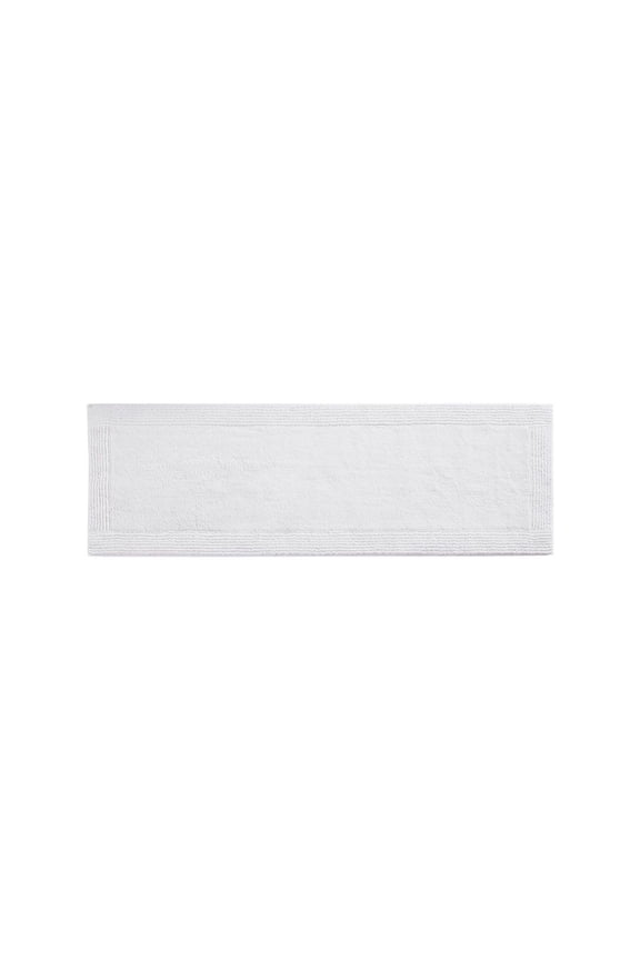 Cotton Bath Rug 3000 GSM, Reversible Tufted Rug, 24x72 Inch, Oeko-Tex Certified, Machine Washable, Plush Bathroom Rug