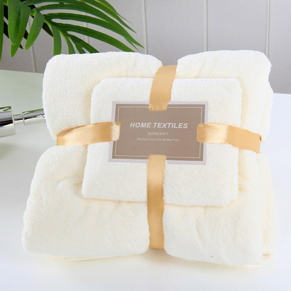 Cotton Bath Towel 2 In 1 Bath Towel And Face Towel Soft-Bath Towels Set OF 2pc Up to 65% off!
