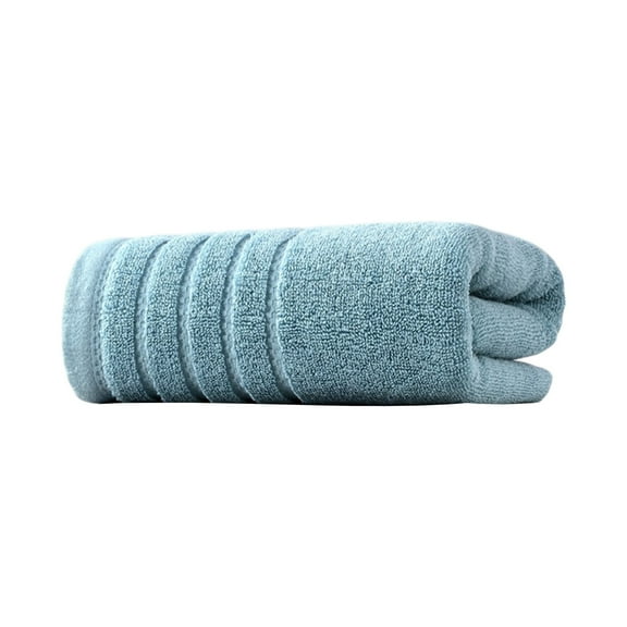 Cotton Bath Towel 39x17 Inches Thick Absorbent Small Bath Towel Set for Home Spa Beach Pool Essentials Absorbent Towel
