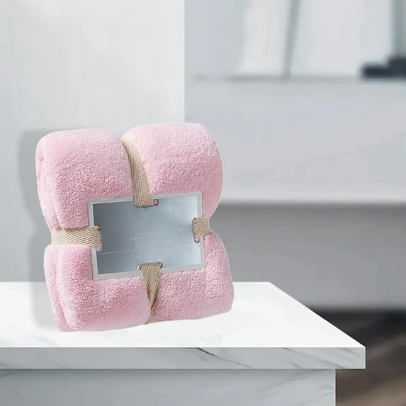 Cotton Bath Towel Plush, Bath Towel 2* Towels (Multi-color-One Size)