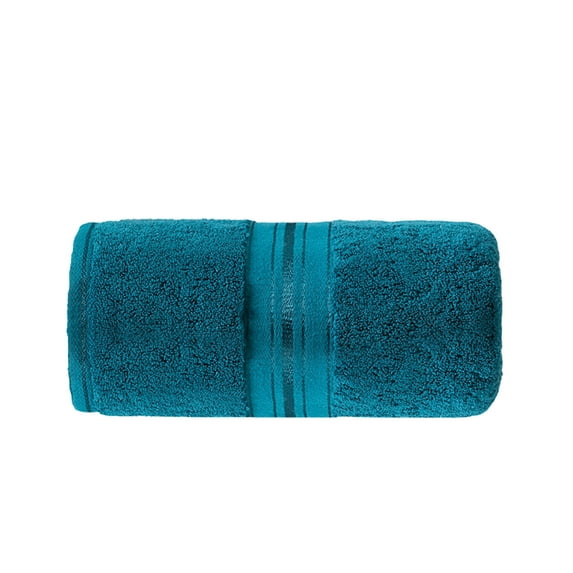 Cotton Bath Towel Set, 2-Piece Thick Soft and Highly Absorbent Towels for Bathroom, Large Shower Towels for Home and Gift ( Blue )