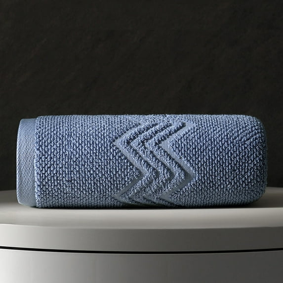 Cotton Bath Towel | Soft, Thick & Absorbent | 1pc | White, Light Blue, Blue, Khaki Options | 29.1"x13.7" Size | Multipurpose for Bathroom, Spa, Beach, Salon & Dorm Use | Durable & Quick-Drying