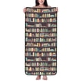 thumbnail image 1 of Cotton Bath Towels for Bathroom - Library bookstore bookshelves print Microfiber Quick Dry Towels for Body Bath Sheets, Personalized Beach Towel, Soft Shower Towels for Travel Home Beach 27*55in, 1 of 7
