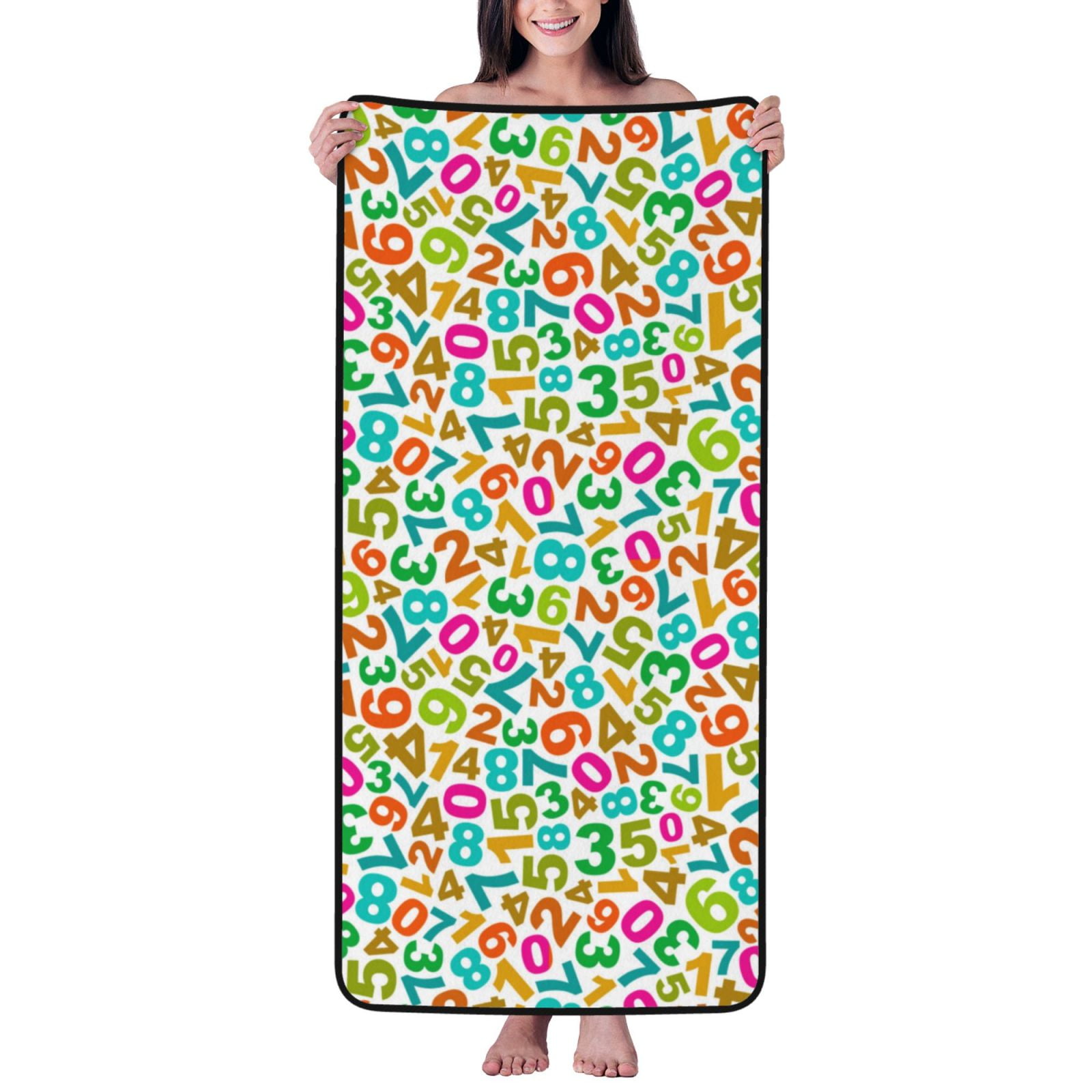 ZHBwal Microfiber Bath Towel