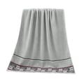 thumbnail image 1 of Cotton Bath Towels On Clearance,Bath Towels Large Bathroom Towel Absorbent Shower Towels,Soft Quick Dry Bath Towel Cotton Absor Large Towels Bath Oversized Shower Towel,Hotel Extra Large Bath Towels, 1 of 7