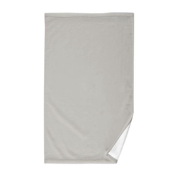 Cotton Bath Towels Soft Face Towel Absorbent Quick Dry Grey 16"x28"