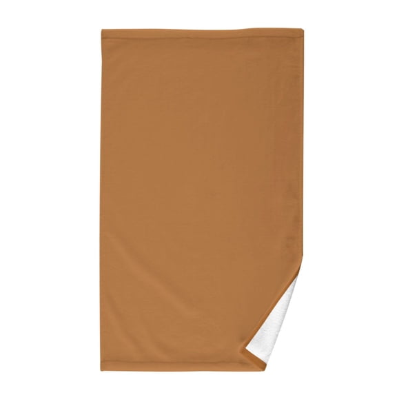 Cotton Bath Towels Soft Face Towel Absorbent Quick Dry Umber 16"x28"