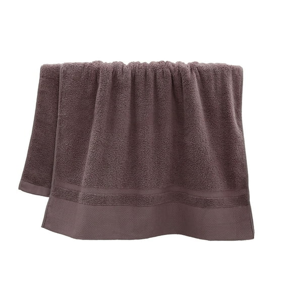 Cotton Bath towel, Oversized Beach towel, 29x13.4 Inches, Thickened and Soft, High Water Absorption, Durable, Lively Colors, Suitable for Adults and Travel