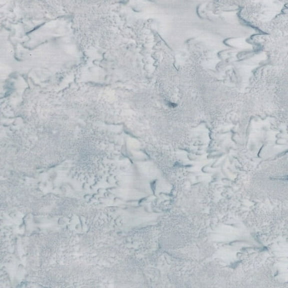 Cotton Batik February Gray Winter Mottled Style Hand-Dyed Bali Batiks 1895 Watercolors Cotton Fabric by the Yard (1895-587-February)