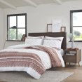 thumbnail image 1 of Cotton Bedding Set 3 Piece Cotton Comforter Set with Chenille Tufting Auburn Full/Queen,Bed In A Bag, 1 of 12