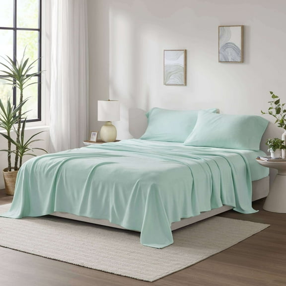 Cotton Bedding Set, 4 PCS Full Sheet Set Aqua, Aqua Comforter Set,Polyester Bed In A Bag, Household Supplies & Décor Bedding Bedding Sets 4 PCS Full Sheet Set Aqua
