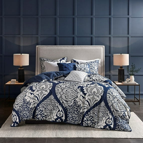 Cotton Bedding Set, Full/Queen 6 Piece Printed Duvet Cover Set, Multicolor Comforter Set,Polyester Bed In A Bag, Household Supplies & Décor Bedding Bedding Sets Full/Queen 6 Piece Printed Duvet Cover