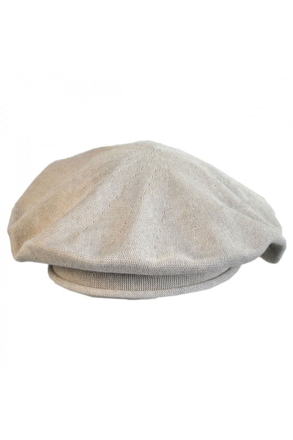 Cotton Beret - 10.5 inch Diameter - ONE SIZE FITS MOST - Sandstone