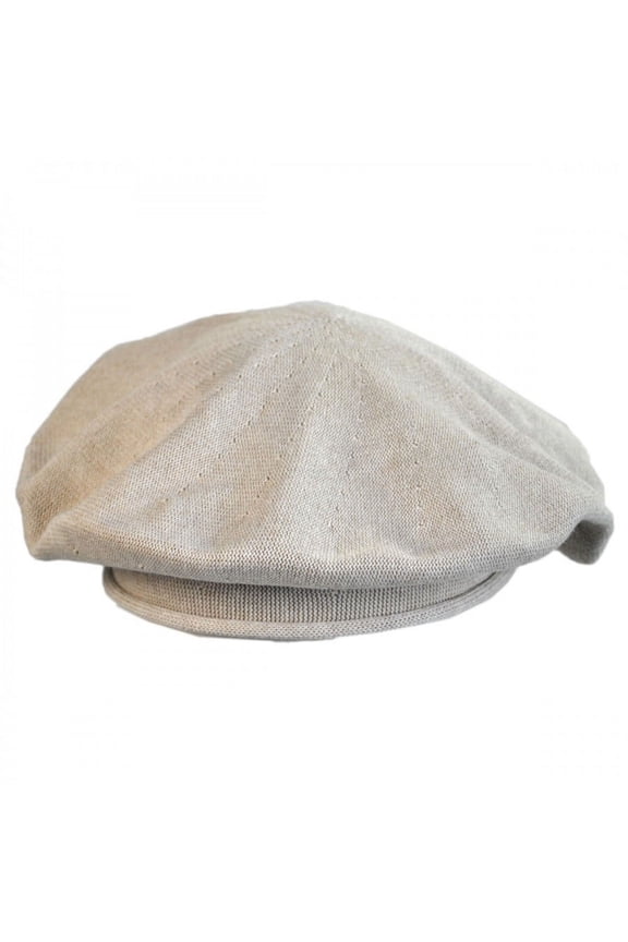 Cotton Beret - 11.5 inch Diameter - ONE SIZE FITS MOST - Sandstone