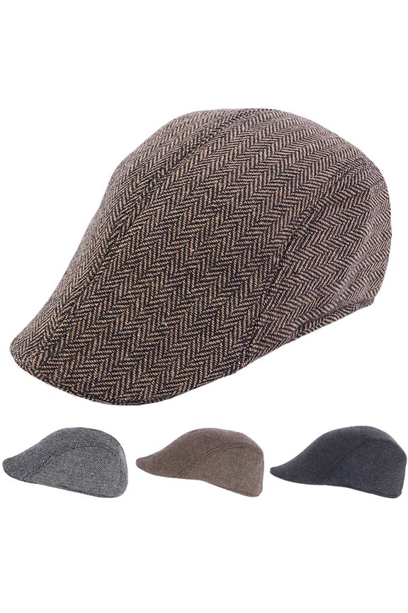 Cotton Beret Peak Cap Fashion Forward Outdoor Travel Sun Hat