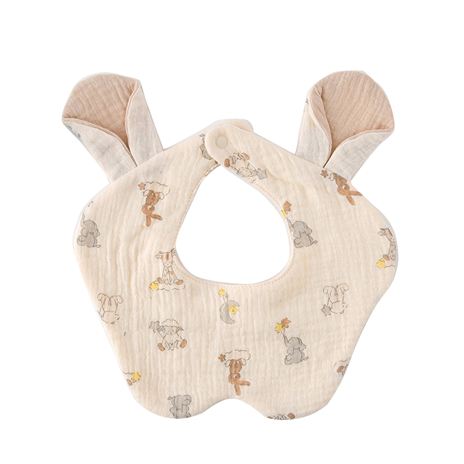 Cotton Bib for Boy and Girls Cute Infants Burping Cloth Breathable ...