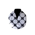 thumbnail image 1 of Cotton Blend Infinity Scarf Large Circle Dots Print, 1 of 1