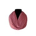 thumbnail image 1 of Cotton Blend Infinity Scarf Small Dots Print, 1 of 1