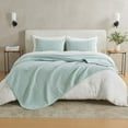 thumbnail image 1 of Great Bay Home Cotton Blend Jersey Knit Quilt & Sham Set King, 3 Pieces, 1 of 6