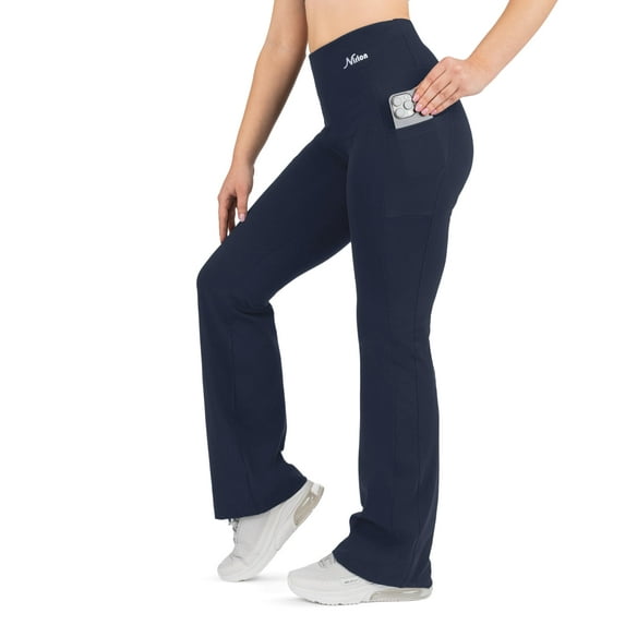 Cotton Bootcut Yoga Pants Size 20, Height: 5'8" - 5'11" | 34" Inseam Graphite