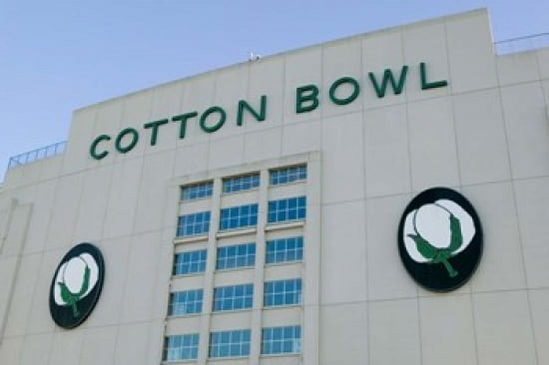 Cotton Bowl Stadium Fair Park Dallas Texas Canvas Art - Panoramic Images (19 x 12)