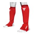Cotton Boxing Shin Guards MMA Instep Ankle Protector Foot Protection