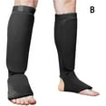 Cotton Boxing Shin Guards MMA Instep Ankle Protector Foot Protection TKD Kickboxing Pad Muaythai