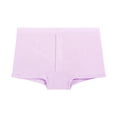 thumbnail image 1 of Cotton Boyshort Underwear for Women Comfy Boxer Briefs for Women Underwear Shorts Solid Color Button Panties, 1 of 5