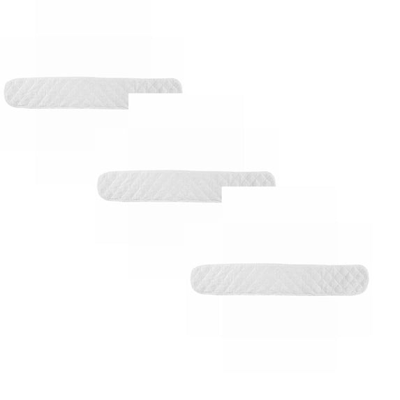 Cotton Bra Liner Sweat Pads - 1X Under Bréást Absorbent Pads, Reusable Wicking Skinfold Separators, Rectangle Under Bra Pads, Anti-Odor Quick-Dry, Breathable Support, Workout & Daily Use