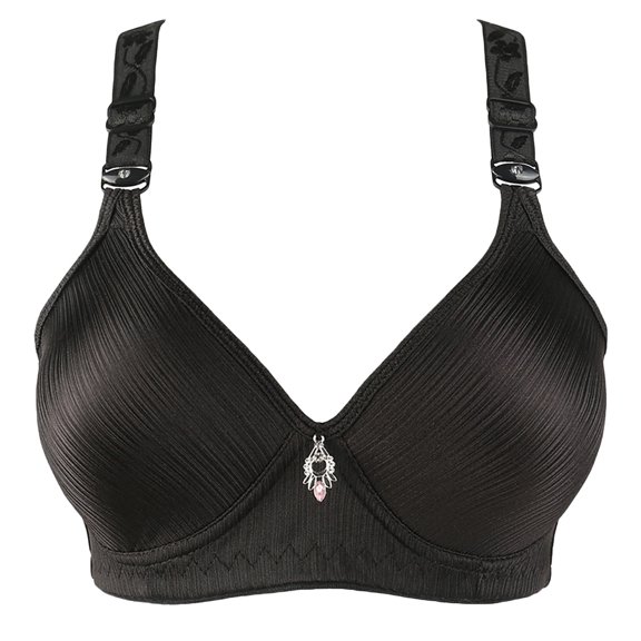 Womens Cotton Bralettes No Underwire Bra Feature V-Neck Padded Bra 80 Style W-813