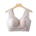 thumbnail image 1 of Cotton Bras for Women Cotton Bras for Women Comfortable Plus Size Push up Bra Padded Sports Bras for Women Wireless Lace Bra Bras for Women Plus Size, 1 of 8