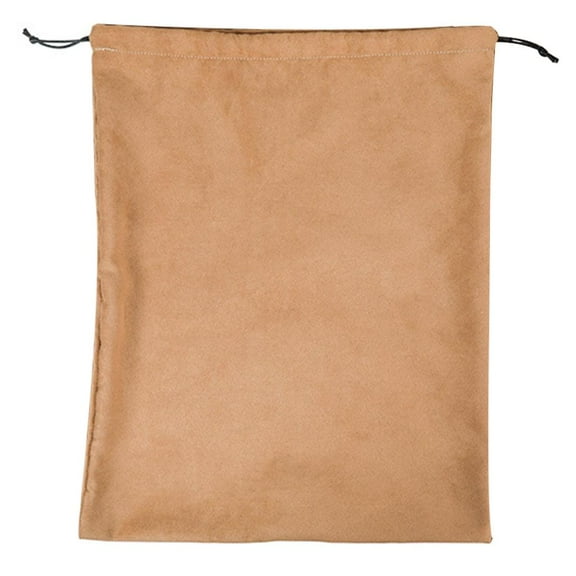 Cotton Breathable Dust- Drawstring Storage Pouch Bag, Outdoor Hiking Beach Gym Pull String Home Dust Storage Pouch Drawstring Khaki 40x50cm