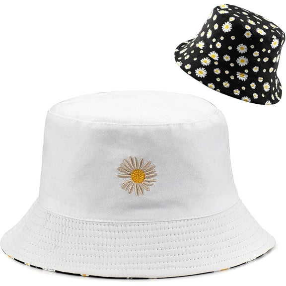 Cotton Bucket Hat Solid Color Beach Hat Summer Travel Sun Hats Fisherman Cap