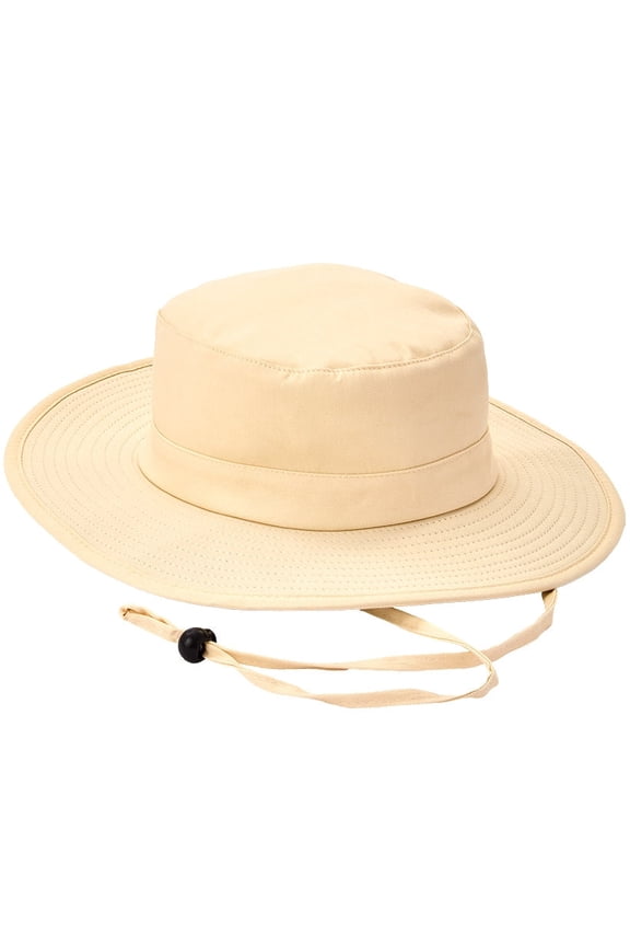 Cotton Bucket Hat with Adjustable Drawstring