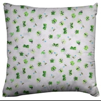 Cotton Butterfly Print Floral Decorative Throw Pillow/Sham Cushion Cover Green