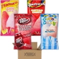 thumbnail image 1 of Cotton Candy 4 Flavor Variety - Skittles - Starburst - Dr Pepper - Swirlz Pink Vanilla & Blue Raspberry - 1, 3.1oz Bag Of Each in Cornershop Confections Pack, 1 of 5