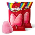 thumbnail image 1 of Cotton Candy Bulk - Skittles Flavor Carnival Cotton Candy - Cotton Candy Party Favors for Birthdays, Party Themes, & More - Flavored Cotton Candy Bag - 2 Bags, 1 of 7