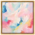 thumbnail image 1 of Cotton Candy Clouds II Canvas Colorful Spring Art by Art Remedy, Gold Frame, 24 x 24, 1 of 7