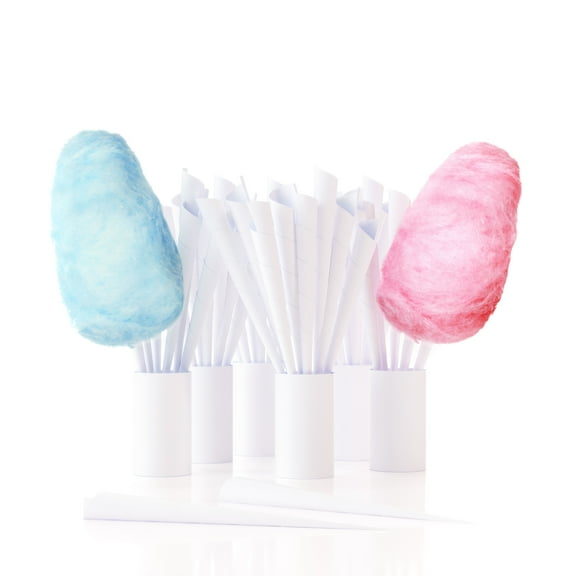 Cotton Candy Express 100-Count Paper Cotton Candy Cones