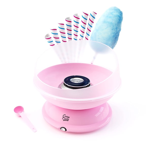 Cotton Candy Express CC1000-S Cotton Candy Machine, Easy to Use and Clean, Nostalgia, and Fun, Comes with Instruction Manual and Tip Card, Pink Y101