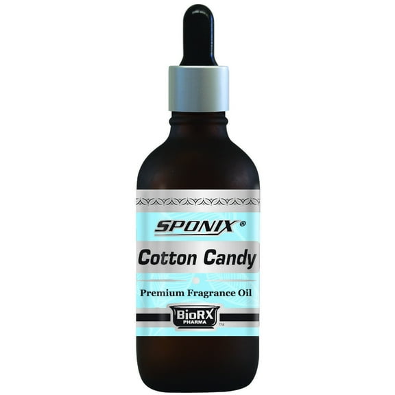 Cotton Candy Fragrance Oil 1 oz (30 ml) Aromatherapy - 100% Pure Organic Aromatic Premium Essential Scented Perfume Oil by Sponix Made in USA