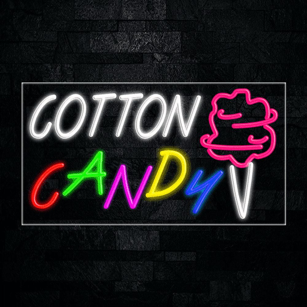 Cotton CandyLED Neon Sign 33"L x 18"H 30455