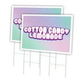 thumbnail image 1 of Cotton Candy Lemonade 2 Pack Of 24" x 36" Yard Sign & Stake | Advertise Your Business | Stake Included Image On Front Only | Made in The USA, 1 of 3