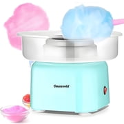 Cotton Candy Machine, Cotton Candy Maker for Kids, 500W Blue Vintage Candy Floss Maker for Christmas Gift, Home, Birthday Family Party
