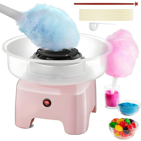 Cotton Candy Machines,500W Cotton Candy Maker for Kids Candy Floss Sugar Maker Machine Homemade Sweets for Birthday Festival Family Party Christmas Gift