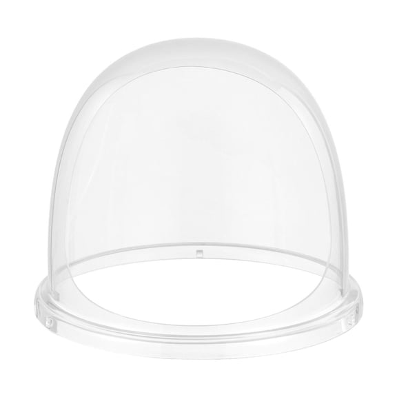 Cotton Candy Machine Cover - 15 Inch Acrylic Dome Bubble Shield for Party & Shop Use, Transparent Candy Floss Maker Cover with Bottom Groove Design