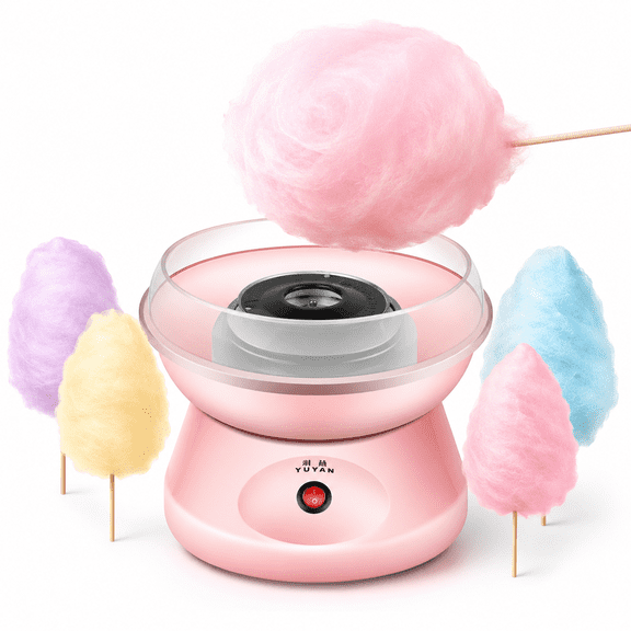 Cotton Candy Machine,Gift Choice for Kids,Homemade Cotton Candy Maker for Birthday Family Party Christmas Gift,Mini Candy Floss